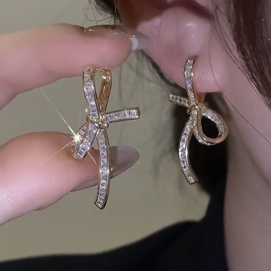 This Years Hit Ultra-fairy Niche Butterfly-knot Earrings