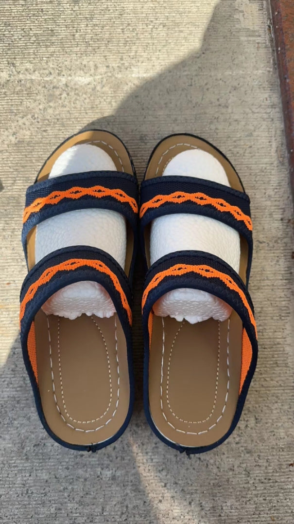 Women's Sandals Retro Wedge Slippers Outdoor Summer